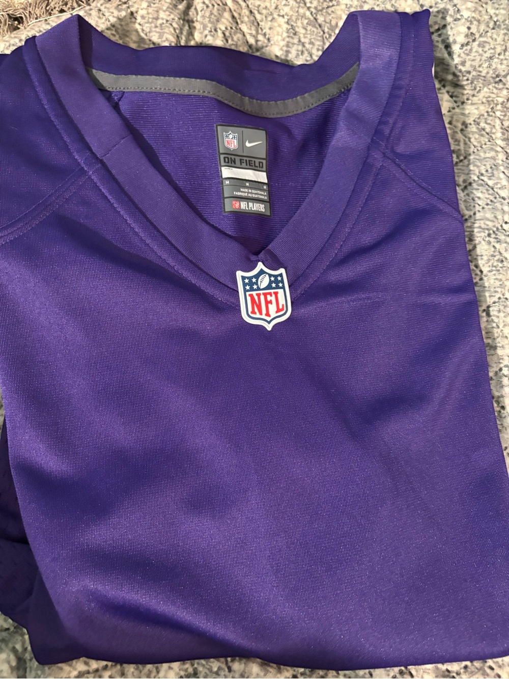 Nike Purple NFL On-Field Team Jersey